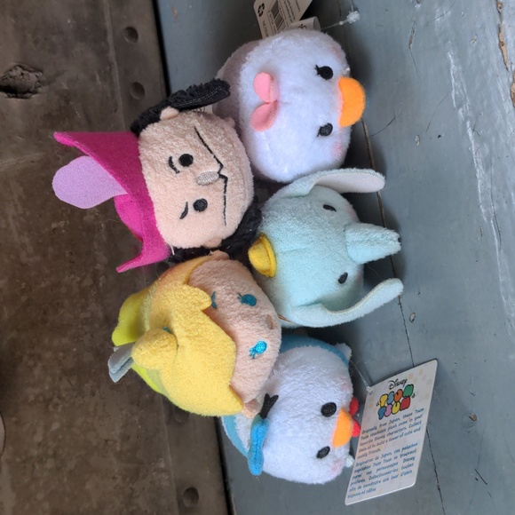 Disney Other - Nwt tsum tsum Disney stuffie bundle